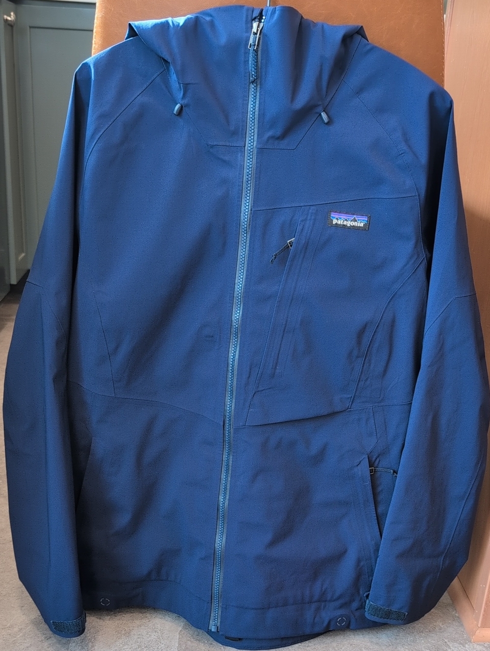 Patagonia Women's Untracked Ski Jacket Navy Blue Size Large